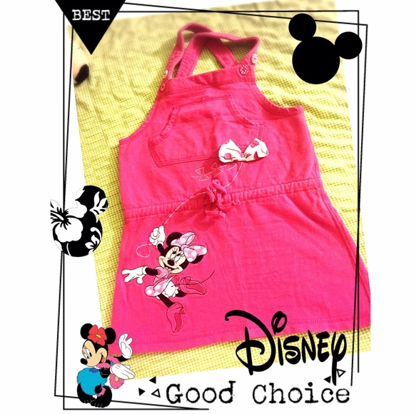 Pink Minnie Jumper Dress - Picture 1 of 4